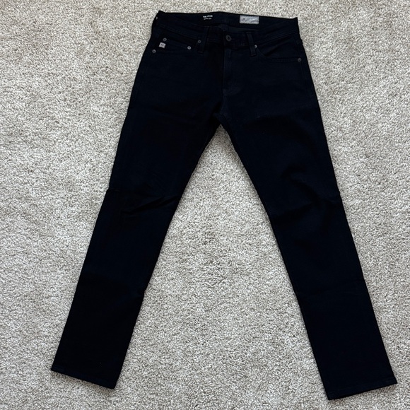 AG Adriano Goldschmied “THE TELLIS” Denim 360° Men's Black Slim Jeans